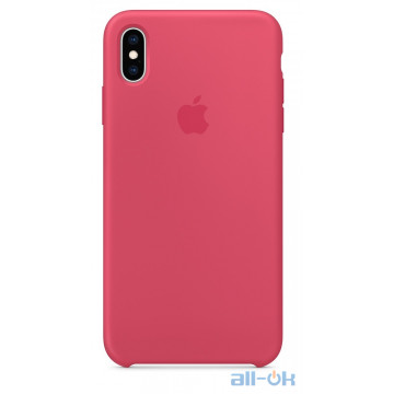 Чохол Apple iPhone Xs Max Silicone Case Hibiscus